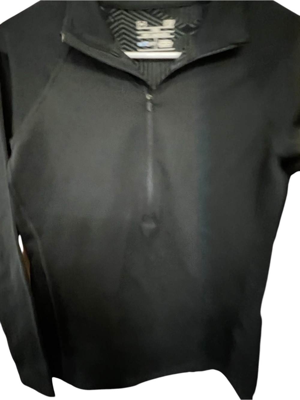 Under Armour Black ColdGear Fitted Quarter-Zip
